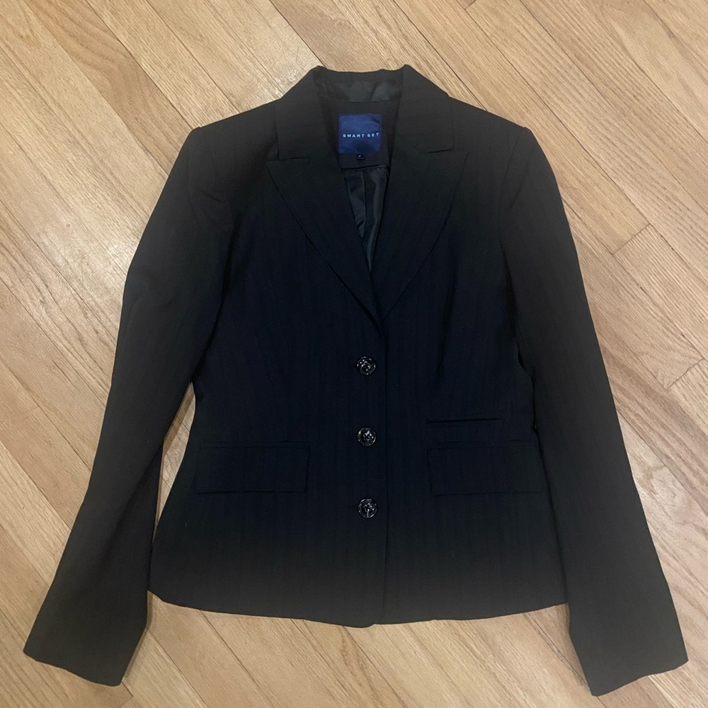 Smart Set button up blazer - Picture 5 of 6